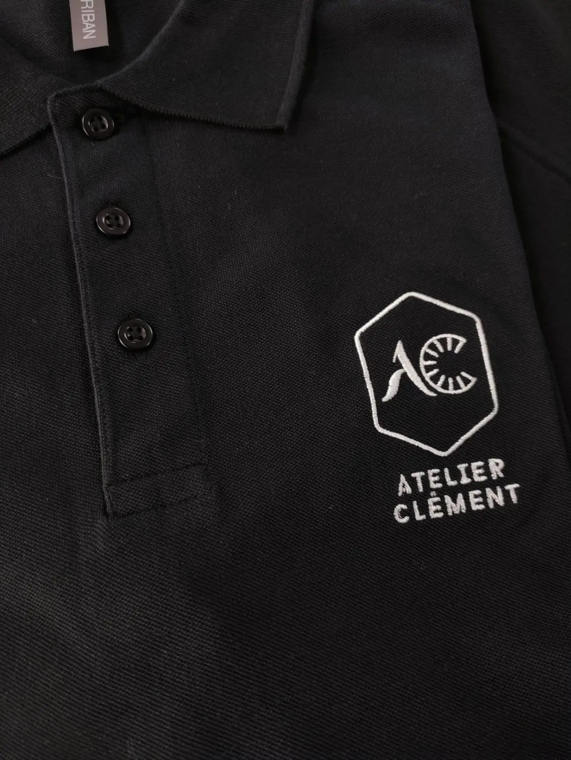 Polo brodé Atelier Clément