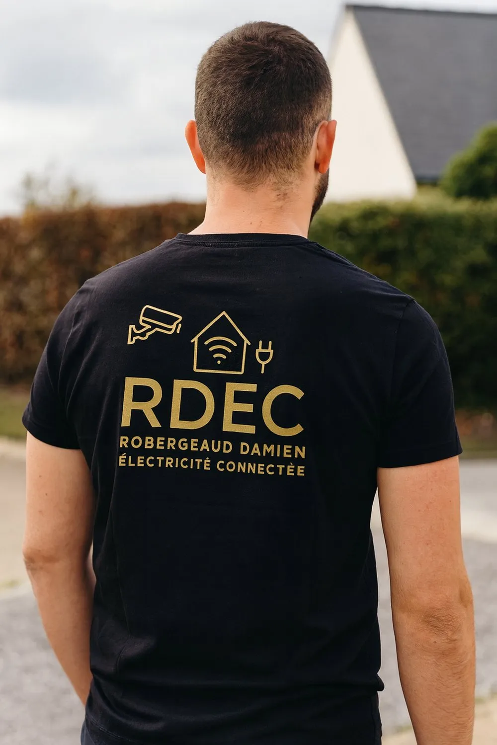 Tee-shirt brodé RDEC dos