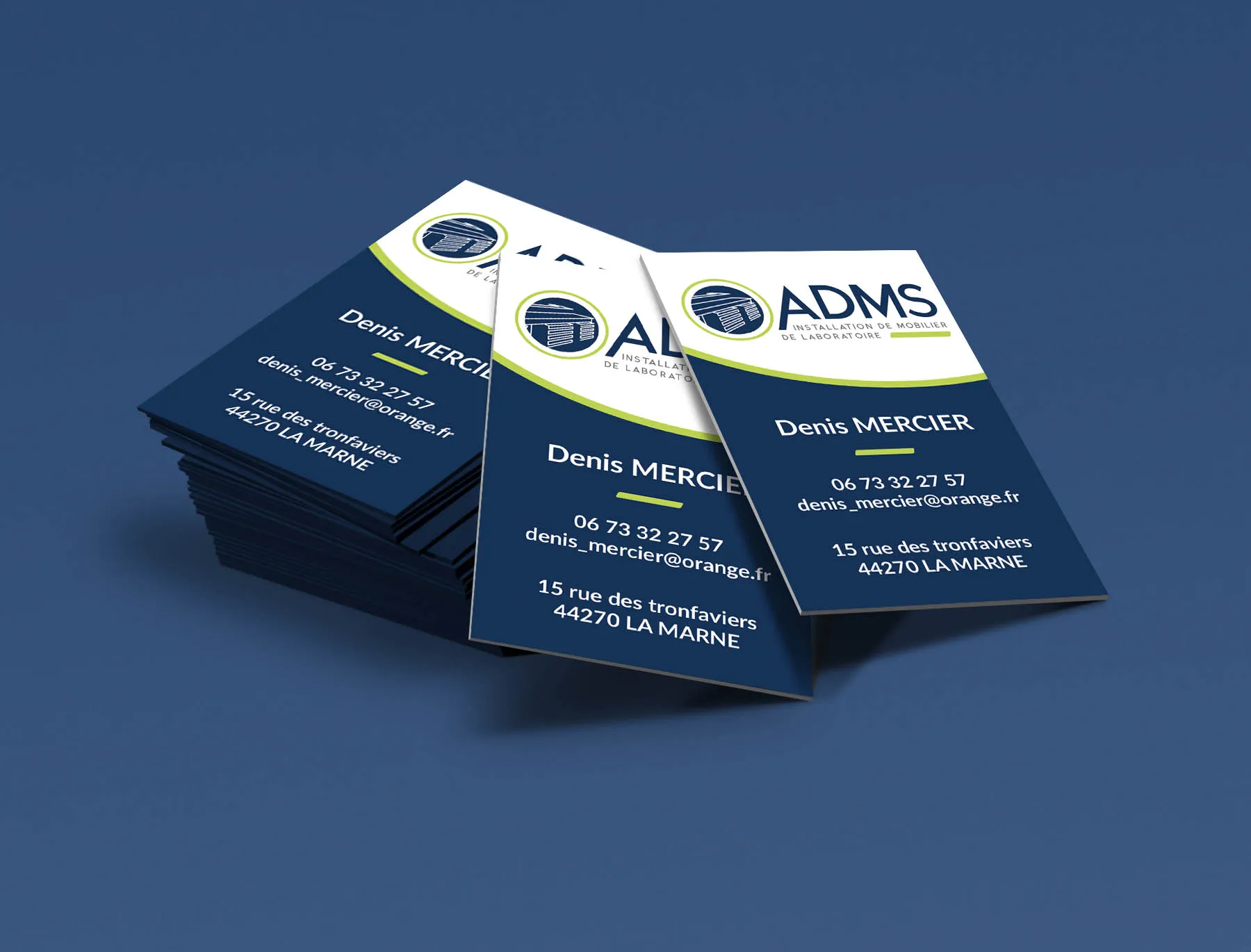 Cartes de visite ADMS